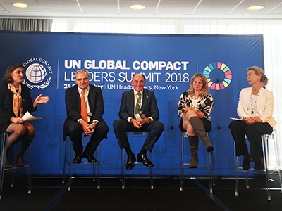 Foto Ignacio Galán en la ONU: “Tenemos la obligación moral de parar el cambio climático y de actuar ya”